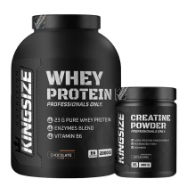 Kingsize Nutrition Whey Protein Çikolata 2000 gram + Creatine 300 gram